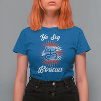 Yo Soy Boricua T Shirt For Women Puerto Rico Flag Hispanic Heritage Month Taino - Wonder Print Shop