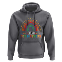 Funny Dot Day Hoodie Each Dot Matters Rainbow Of Polka Dot - Wonder Print Shop