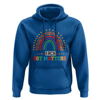 Funny Dot Day Hoodie Each Dot Matters Rainbow Of Polka Dot - Wonder Print Shop