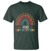 Funny Dot Day T Shirt Each Dot Matters Rainbow Of Polka Dot - Wonder Print Shop