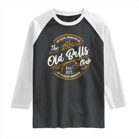 Funny 50th Birthday Raglan Shirt Official Member Of The Old Ball Clubs Gen X - Wonder Print Shop
