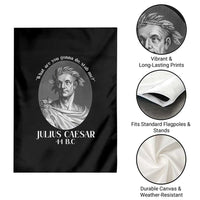 Funny Julius Caesar Garden Flag What Are You Gonna Do Stab Me Roman History - Wonder Print Shop