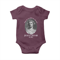 Funny Julius Caesar Baby Onesie What Are You Gonna Do Stab Me Roman History - Wonder Print Shop