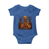 Funny Halloween Zombie Tung Tung Sahur Baby Onesie Italian Brainrot Meme - Wonder Print Shop