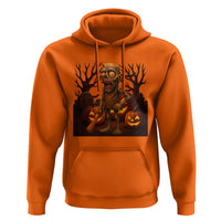 Funny Halloween Zombie Tung Tung Sahur Hoodie Italian Brainrot Meme - Wonder Print Shop