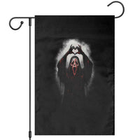 Funny Scary Face Ghost Hand Heart Sign Halloween Garden Flag - Wonder Print Shop