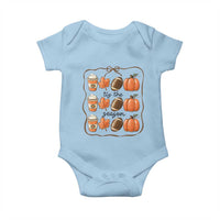 Tis The Season Fall Thanksgiving Baby Onesie American Football Pumpkin - Wonder Print Shop
