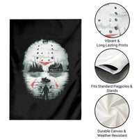 Halloween Jason Hockey Mask Friday 13th Slasher Garden Flag - Wonder Print Shop