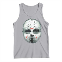 Halloween Jason Hockey Mask Friday 13th Slasher Tank Top - Wonder Print Shop