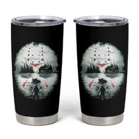 Halloween Jason Hockey Mask Friday 13th Slasher Tumbler Cup - Wonder Print Shop