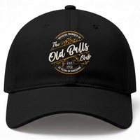 75th Birthday Est 1951 Baseball Cap Official Member Of The Old Ball Clubs