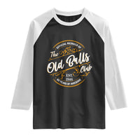 80th Birthday Est 1946 Raglan Shirt Official Member Of The Old Ball Clubs