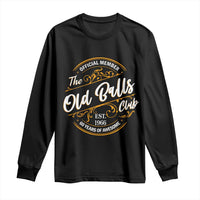60th Birthday Est 1966 Long Sleeve Shirt Official Member Of The Old Ball Clubs
