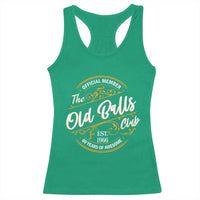 60th Birthday Est 1966 Racerback Tank Top Official Member Of The Old Ball Clubs