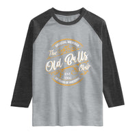 60th Birthday Est 1966 Raglan Shirt Official Member Of The Old Ball Clubs