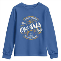 60th Birthday Est 1966 Youth Sweatshirt Official Member Of The Old Ball Clubs