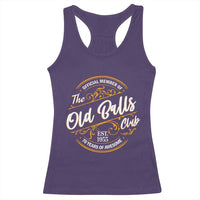 Funny 70th Birthday Racerback Tank Top Official Member Of The Old Ball Clubs Baby Boomers - Wonder Print Shop