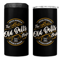 Funny 60th Birthday 4 in 1 Can Cooler Tumbler Official Member Of The Old Ball Clubs Gen X - Wonder Print Shop