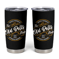 Funny 60th Birthday Tumbler Cup Official Member Of The Old Ball Clubs Gen X - Wonder Print Shop