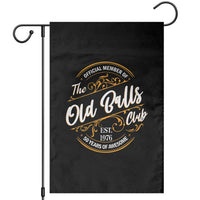 Funny 50th Birthday Garden Flag Official Member Of The Old Ball Clubs Gen X EST 1976 - Wonder Print Shop