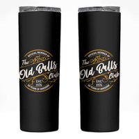 Funny 50th Birthday Skinny Tumbler Official Member Of The Old Ball Clubs Gen X EST 1976 - Wonder Print Shop