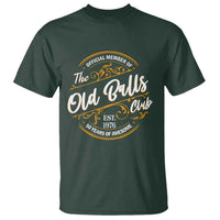 Funny 50th Birthday T Shirt Official Member Of The Old Ball Clubs Gen X EST 1976 - Wonder Print Shop
