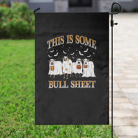 Funny Halloween Garden Flag This Is Some Bull Sheet Farm Cow Bat - Wonder Print Shop