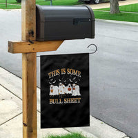 Funny Halloween Garden Flag This Is Some Bull Sheet Farm Cow Bat - Wonder Print Shop