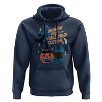 Funny Halloween Hoodie Due To Inflation This Is My Halloween Costume Pumpkin Ghost