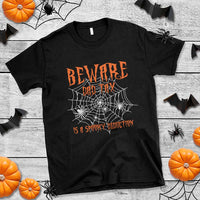 Halloween Dad T Shirt Beware Dad Tax Is A Spooky Deduction Spider - Wonder Print Shop