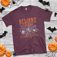 Halloween Dad T Shirt Beware Dad Tax Is A Spooky Deduction Spider - Wonder Print Shop