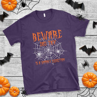 Halloween Dad T Shirt Beware Dad Tax Is A Spooky Deduction Spider - Wonder Print Shop
