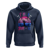 Funny Halloween Bisexual Hoodie I'm A Zom Bi Zombie LGBT