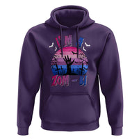 Funny Halloween Bisexual Hoodie I'm A Zom Bi Zombie LGBT