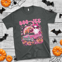 Funny Halloween T Shirt Boo Jee Pink Ghost Boujee Pumpkin Haunted House - Wonder Print Shop