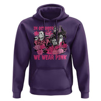 Breast Cancer Awareness Murderers Hoodie In October We Wear Pink Vintage Flower