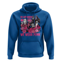 Breast Cancer Awareness Murderers Hoodie In October We Wear Pink Vintage Flower