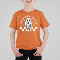 Funny Halloween T Shirt For Kid I'm Freakin' Melting Ice Cream Scream Bat - Wonder Print Shop
