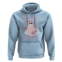 Halloween Hoodie Spooky Babes Pink Ghost Coquette Aesthetic