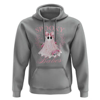 Halloween Hoodie Spooky Babes Pink Ghost Coquette Aesthetic