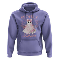Halloween Hoodie Spooky Babes Pink Ghost Coquette Aesthetic