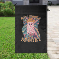 Halloween Western Garden Flag Boot Scootin' Spooky Cute Country Cowboy Ghost - Wonder Print Shop