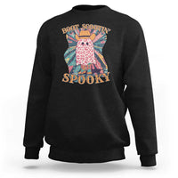 Halloween Western Sweatshirt Boot Scootin' Spooky Cute Country Cowboy Ghost - Wonder Print Shop