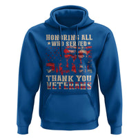 Veterans Day Hoodie Honoring All Who Served Thank You Veterans American Flag