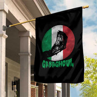 Funny Halloween Garden Flag Gabaghoul Zombie Hand Moon Italian Flag Moon - Wonder Print Shop