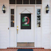 Funny Halloween Garden Flag Gabaghoul Zombie Hand Moon Italian Flag Moon - Wonder Print Shop