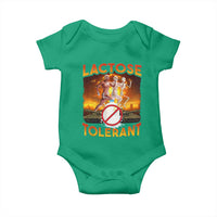 Funny Lactose Tolerant Baby Onesie Ironic Sarcastic Funny Humor Cringe Meme - Wonder Print Shop
