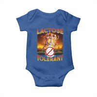 Funny Lactose Tolerant Baby Onesie Ironic Sarcastic Funny Humor Cringe Meme - Wonder Print Shop