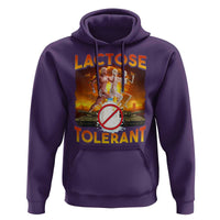 Funny Lactose Tolerant Hoodie Ironic Sarcastic Funny Humor Cringe Meme - Wonder Print Shop