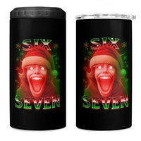 67 Six Seven Christmas Meme 4 in 1 Can Cooler Tumbler The Mason 67 Kid Gen Alpha Slang - Wonder Print Shop